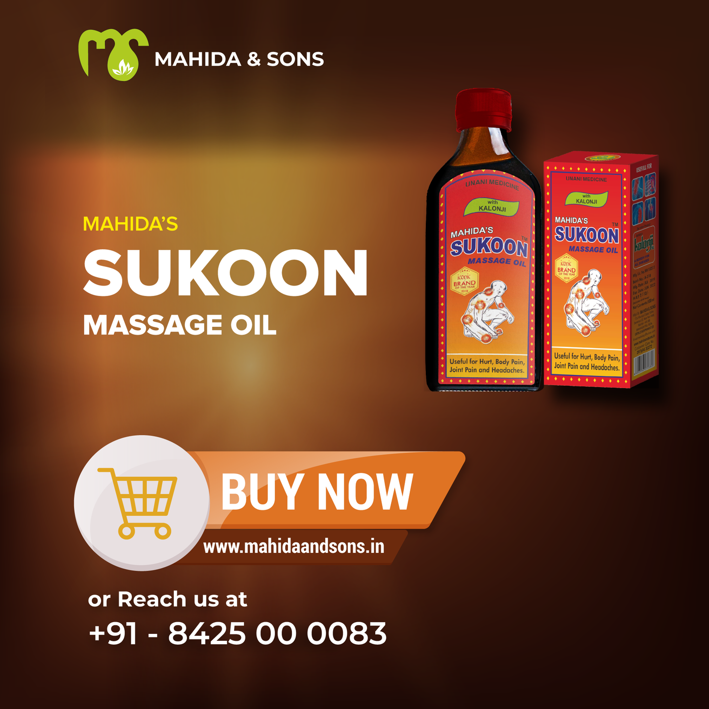 Sukoon Massage Oil