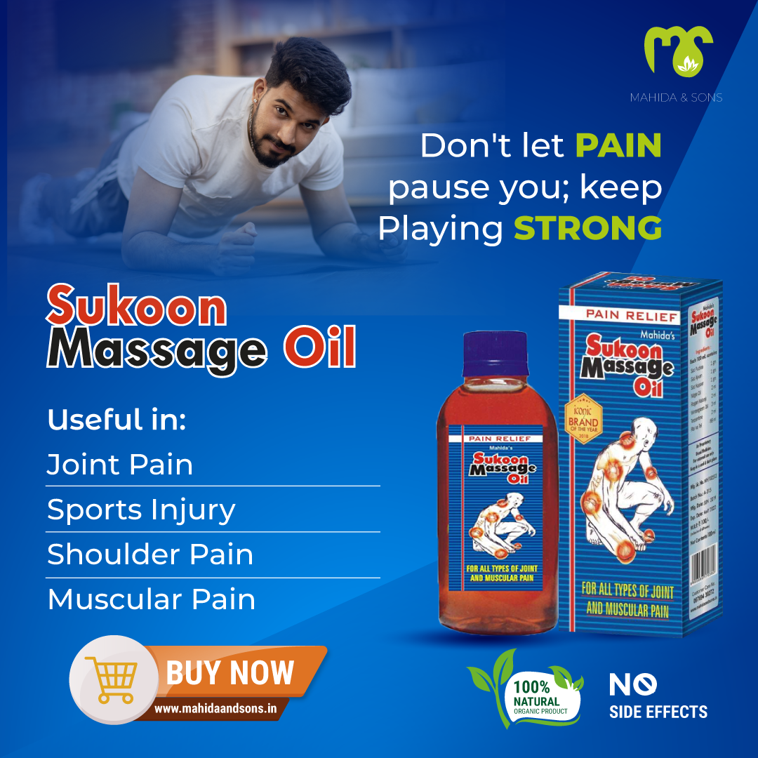 Sukoon Massage Oil (Pain Relief)