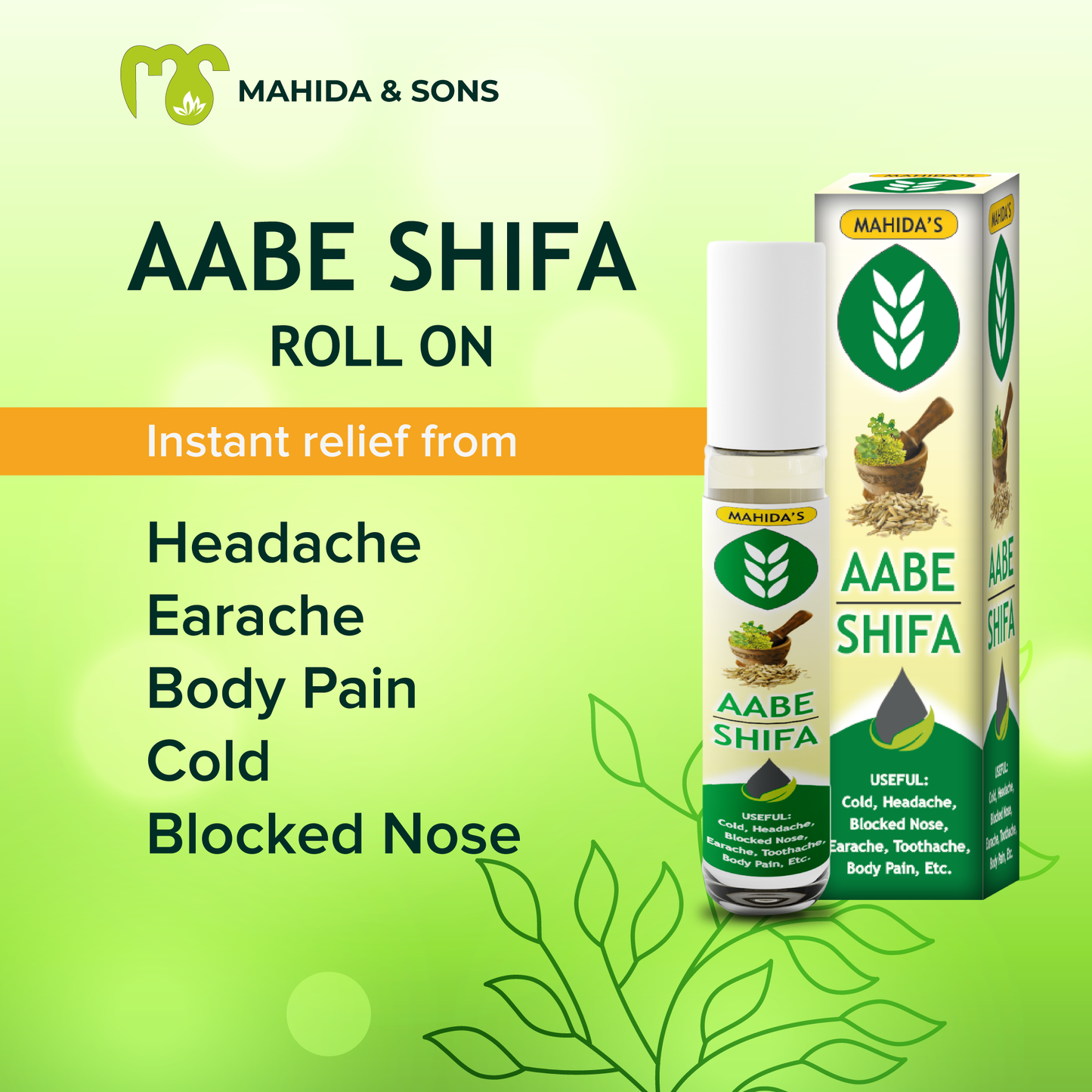 Aabe Shifa Roll On - Pack of 3